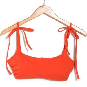 Chelsea28 tie strap bikini top